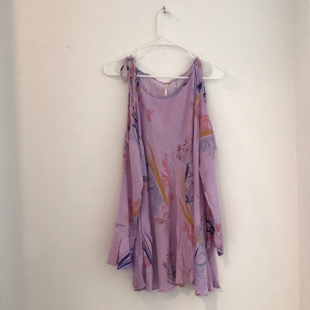Free People Lavender Shift Dress